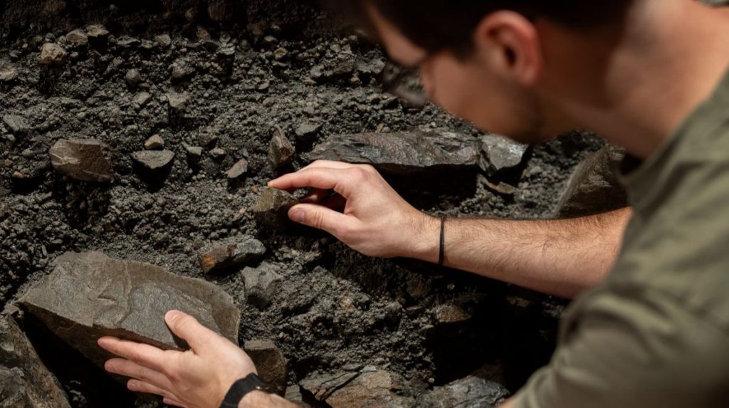 Demonstration gegen Mülldeponie am 17.03.1976