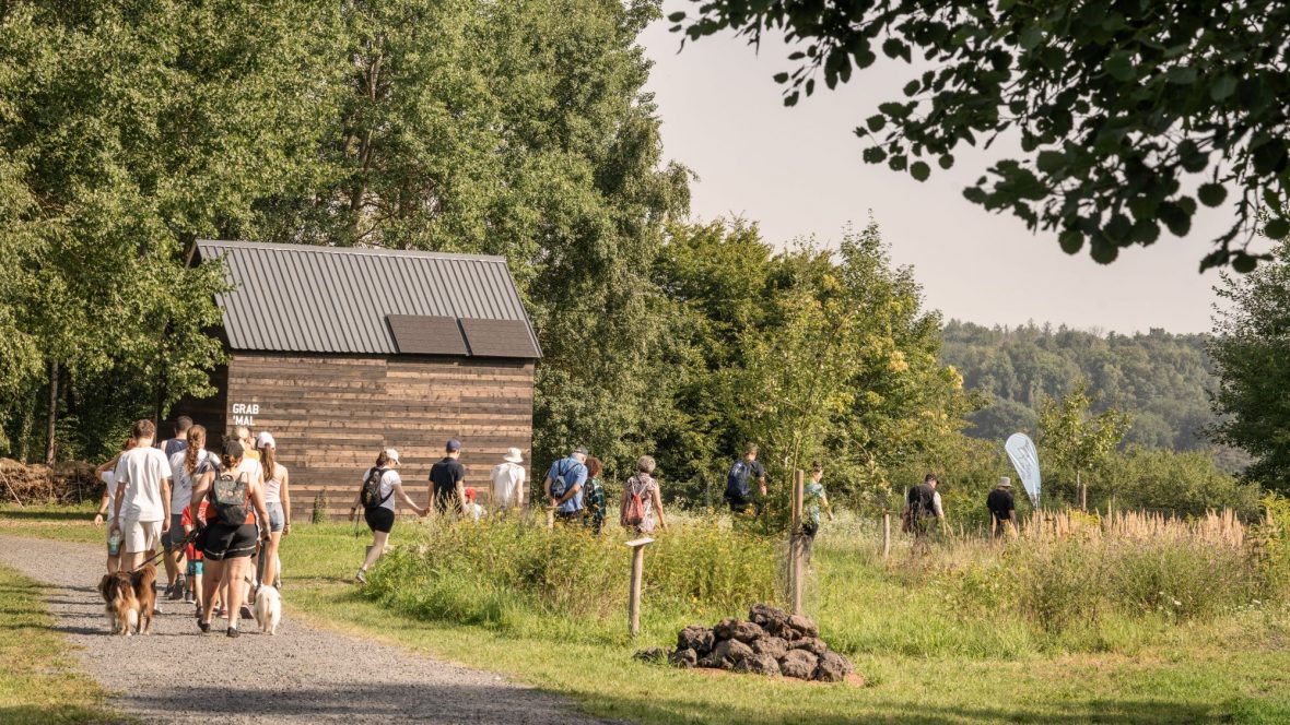 Außengelände mit GRAB'MAL