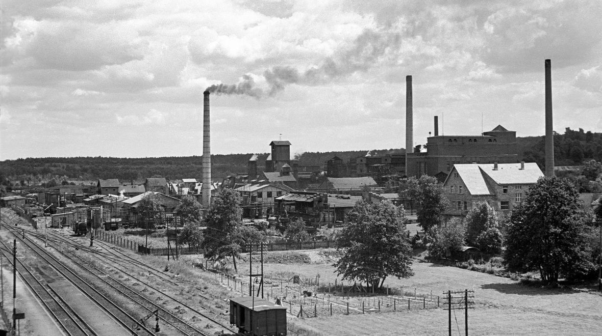 Werk Messel 1948/49. Aufnahmen von Kurt Röhrig